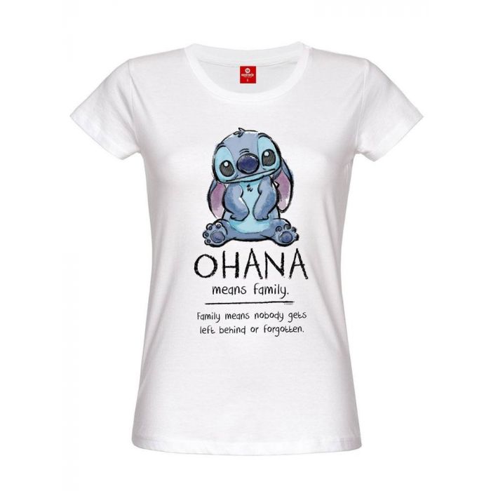 Lilo & Stitch - Ohana Means Family Ladies T-Shirt