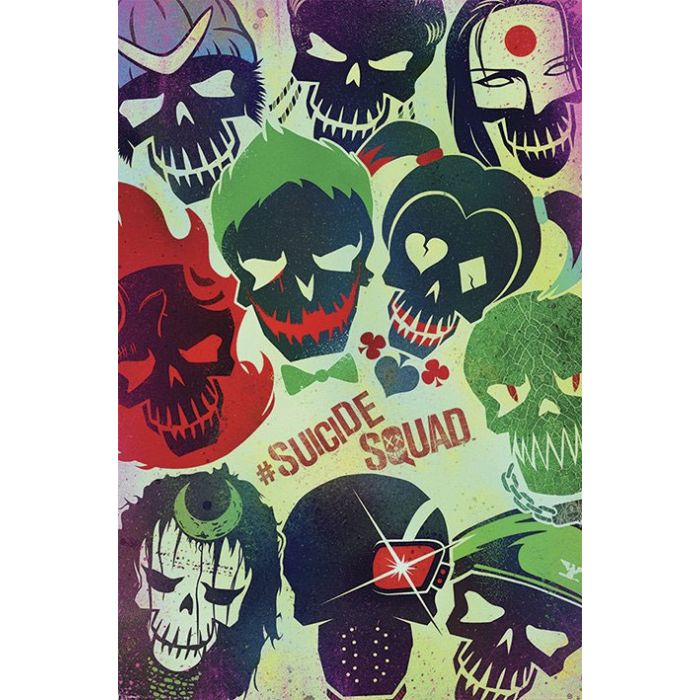 Suicide Squad - Skulls (Maxi Poster)