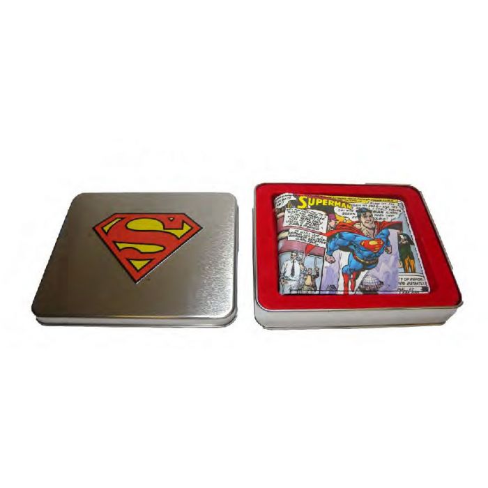DC Comics: Flying Superman Wallet in a Tin 