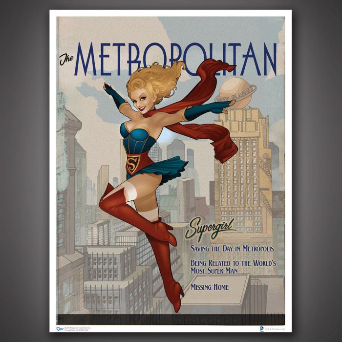 DC Comics Bombshells: Supergirl Art Print 