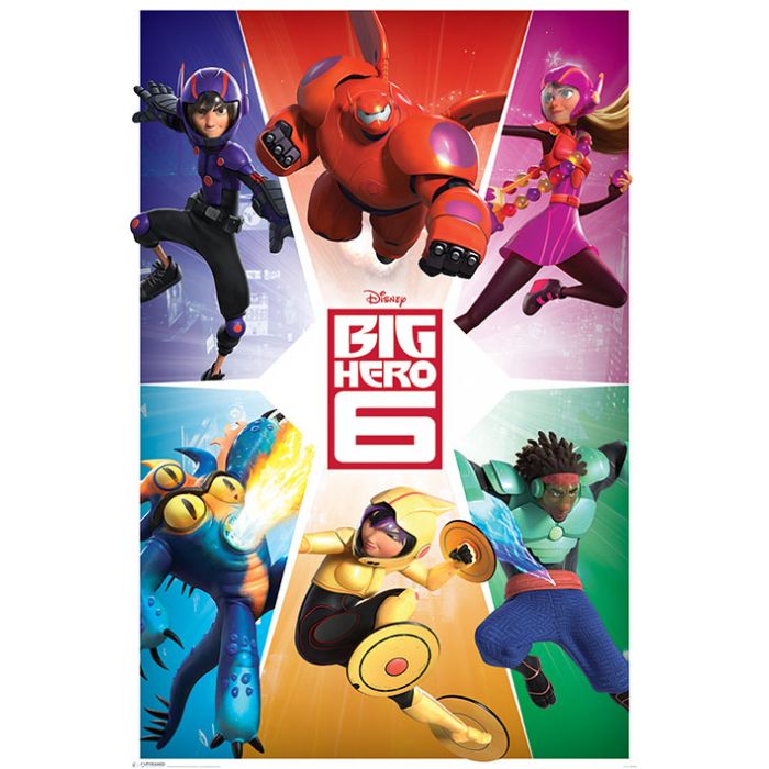 Big Hero 6 - Team (Maxi Poster)